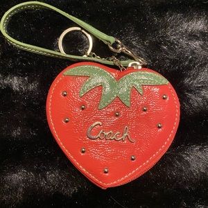 Coach Strawberry Coin Purse